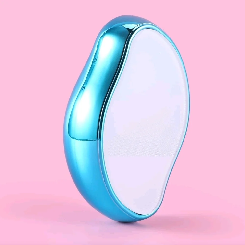 Sleek Blue Hair Removal Tool for Women
